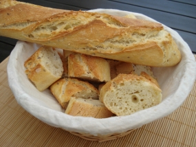 Du pain réalisé avec de la farine t55