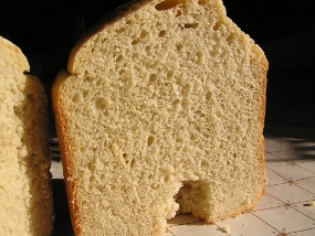 Du pain réalisé avec de la farine t55