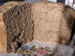 Un pain réalisé avec de la farine t150
